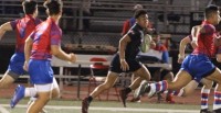 Mikey Matthews scored four tries for Servite.