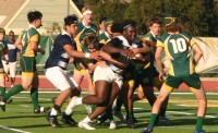 Mira Costa swarms in on defense. TM Trinh photo.