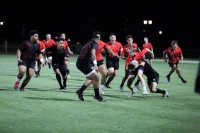 Murrieta Valley in red, Corona Centennial in black photo courtesy Corona Centennial Rugby.