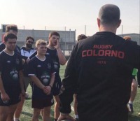 The Mystic players in training in Milan.