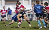 Lions vs Brussels. NA Photo Dubai 7s Photo Service.