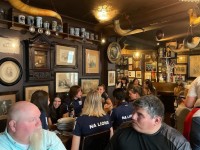 Dinner at a 600-year-old tavern.