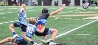 More action from the National Youth 7s. Alex Goff photo.
