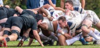 Scrums were Army's strength. Colleen McCloskey photo.