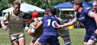 Navy vs Queens. Photo David Hughes.
