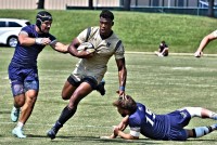 Navy vs Queens. Photo David Hughes.