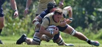 Navy vs Queens. Photo David Hughes.