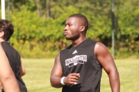 Lynch at training. Photo Nazareth Athletics.