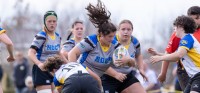 Notre Dame College is on the way to the NRC Women's D1 final. Rick Kruszynski photo.