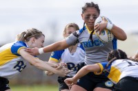 Notre Dame College is on the way to the NRC Women's D1 final. Rick Kruszynski photo.