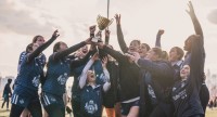New England Independents won two brackets.