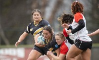 AIC held off a determined Davenport. Mark Washburn photo.
