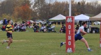 St. Xavier in for a try in the 3rd-4th match. Alex Goff photo.