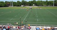 An overall look at Fortess Obezt in Columbus, Ohio, during St. Ignatius vs Moeller. Alex Goff photo.