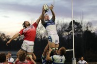 O'Brien steals another lineout for Ohio State. Sabrina Houlihan photo.