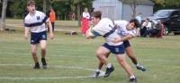 Action from the Next Phase Rugby Shootout. Alex Goff photo.