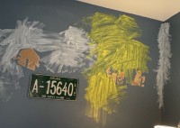 Someone told Tyler he would feel better if he painted his walls with bright, sunny colors. It didn't work.
