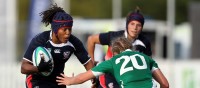 Taking on a nervous tackler. Photo: World Rugby