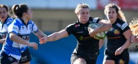 Rachel Johnson has become a regular try-scorer for Exeter. Photo Exeter Chiefs.