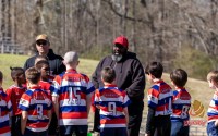 Raleigh Rugby Club youth in action. Mark Brocker photo.