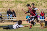 Raleigh Rugby Club youth in action. Mark Brocker photo.