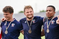 USA vs Jamaica in the RAN U19 final. Photo Rugby Americas North.