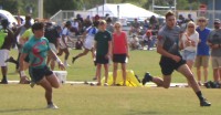 Another Rangataua try. Alex Goff photo.