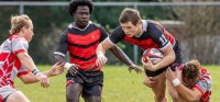 RPI vs Marist while a loss was a key statement by RPI. Photo RPI Rugby.