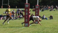 Action from this past weekend's Rugby Ohio 7s. Alex Goff photo.