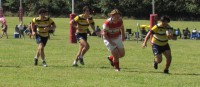 Action from this past weekend's Rugby Ohio 7s. Alex Goff photo.