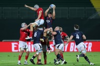 Hong Kong's set piece will be crucial to their efforts. Photo by Christopher Pike - World Rugby/World Rugby via Getty Images.