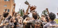 Celebration time. Photo Dustin Lenorman.