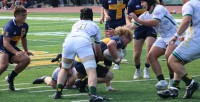 Jacob Papesh charges on. Alex Goff photo.