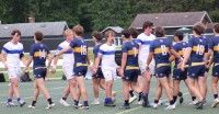 Handshakes all around. Photo Preston Bucsanyi.