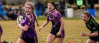 Mary McEwen means business for St. Joseph Academy. Photo St. Joseph Rugby.