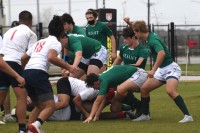 Strake Jesuit in green, Lamar in white. Photo by Tari Tari.