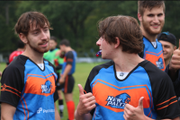 New Paltz players happy post-game. Photo Ryan Design.