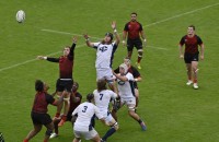 Lineout time. Ollie Laseinde.