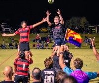 Tempe in black; Red Mountain in red and black. Geoffrey Smith photo.