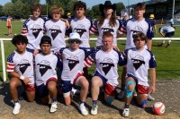 The Texas Rangers boys U16s.