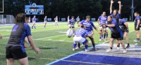 Short lineout throw from Kentucky. Alex Goff photo.