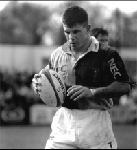 Playing for Harlequins in 1997.