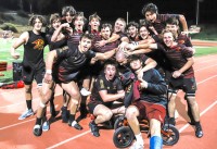 Torrey Pines players celebrate. Photo Holland King.