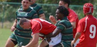 UNC Charlotte in green vs NC State from this past weekend. Photo courtesy Cameron McKinnon.
