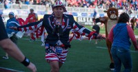 Fans in costume at the USA 7s. David Barpal photo.