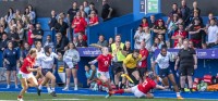 Quite the crowd for USA vs Wales. Photo Tim Anger @timangerphoto.