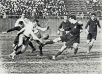 Still a special occasion. All Blacks vs USA in 1913, won by New Zealand 51-3.
