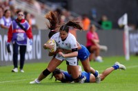 Ilona Maher charges on. Photo Molly Davidson for World Rugby via Getty Images.