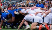 The USA scrum had a good day. Photo Anthony Martinez.