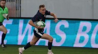 Nick McCarthy goes in to score. Photo Calder Cahill for USA Rugby.